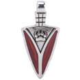 thumbnail image 1 of Zipper Replacement Tag Titanium Steel Charm Pendant DIY Clothes Accessories for Senior, 1 of 14