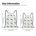 thumbnail image 2 of Gaeub Dachshund Dog Drawstring Backpack Bag Sport Gym Sackpack Heavy Duty String Backpack for Men Women-Small, 2 of 6