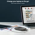 thumbnail image 2 of Techsmarter 20000mah 65W PPS USB-C PD Power Bank with Samsung Super Fast Charging. Laptop Portable Charger Compatible with iPhone, Galaxy, Android, iPad, MacBook, Chromebook, XPS, ThinkPad, Spectre, 2 of 8