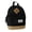 130-Black, variant on Leather Patch Bottom Color Block Backpack Front Pocket Breathable Straps Waterproof Teen Back To School Casual Bookbag