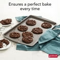 thumbnail image 4 of GoodCook Everyday Nonstick Steel Baking Sheet, 11" x 17", Gray, 4 of 8