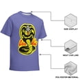 thumbnail image 4 of Cobra Kai T-Shirt for Boys Girls, Kids Novelty Crew Neck Tops, Lightweight Short Sleeve Tee, XS-XL, 4 of 9