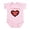 Petal Pink, variant on CafePress - Imbeating Pos Body Suit - Baby Light Bodysuit, Size Newborn - 24 Months