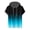Sky Blue, variant on Mens Shirts Big and Tall,Mens Workout Shirts Loose Fit Short Sleeve Hoodies Casual Stylish Drawstring Gradient Color Loose Pullover Shirts