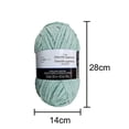 thumbnail image 2 of Fil chenille menthe confortable de MAINSTAYS, 2 of 3