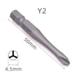 thumbnail image 1 of BTOER 1PC U4 U5 U6 U7 U8 50mm U-Y-Type Thiangle Screwdriver Bit Electric Screw Driver U-Y-Type Thiangle Screwdriver Bit Electric Screw, 1 of 9