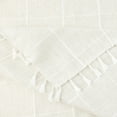 thumbnail image 3 of REGALWOVEN Rustic Tablecloth Cotton Linen Waterproof Table Cover with Tassels Green 55"x71", 3 of 5