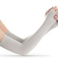 thumbnail image 1 of Manchons de Bras Rafraîchissants Hommes Femmes Protection Solaire Manchons de Bras Longs Couvre-Bras pour Cyclisme Conduite Course Golf Football Basketball, 1 of 7