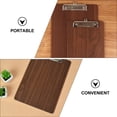 thumbnail image 3 of 2PCS Wooden Menu Board Clip Kitchen Restaurant Menu Holder Menu Clipboard, 3 of 5