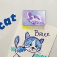 thumbnail image 2 of Magical Mom Unicorn and Baby Rectangle Acrylic Fridge Refrigerator Magnet, 2 of 4