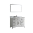 thumbnail image 2 of Vanity Art 48 inch single sink bathroom vanity set with super white engineered marble top., 2 of 4