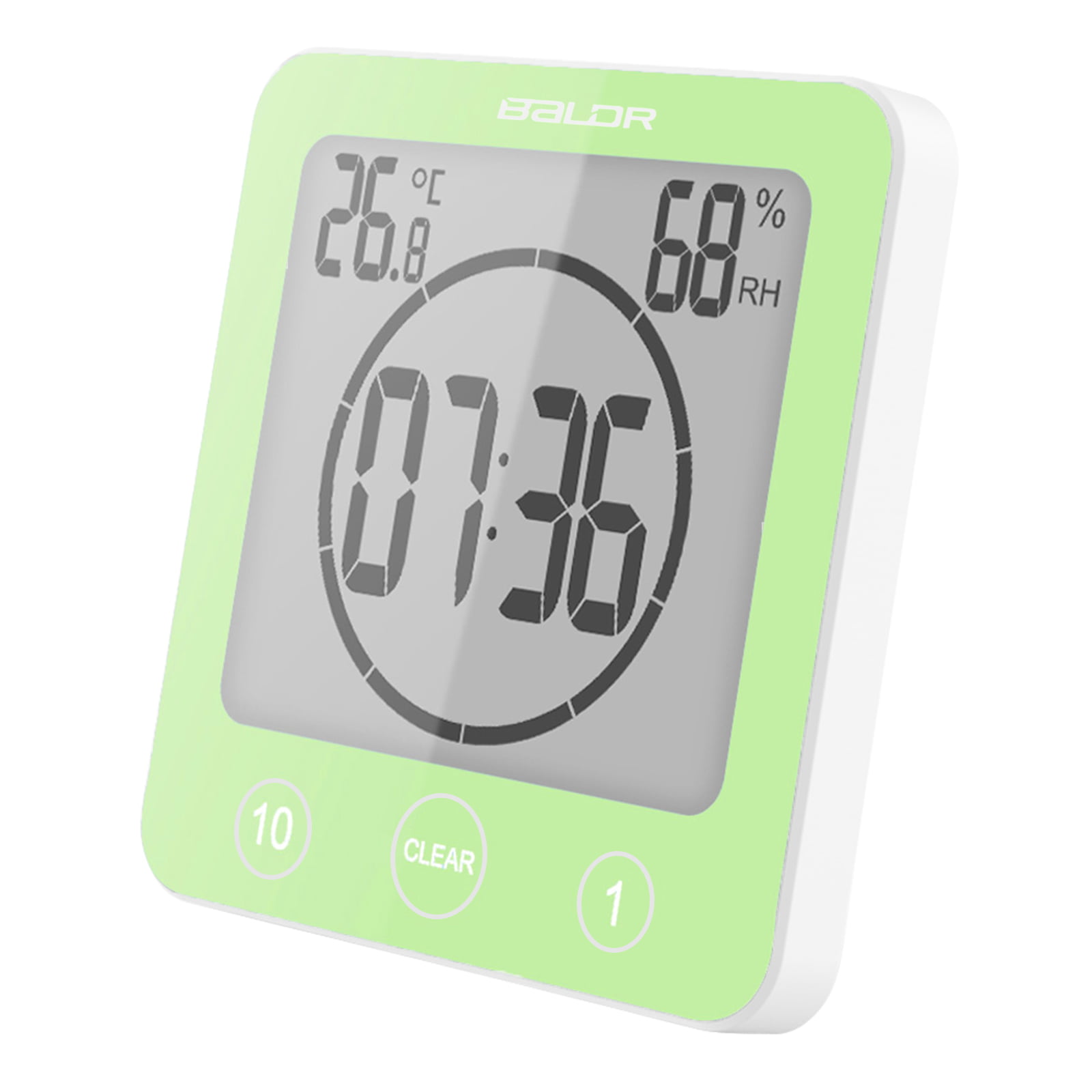 Indoor Humidity Temperature Monitor Digital Hygrometer Humidity Meter with Temperature Humidity Gauge Built-in Clock and Time Display for Temperature Humidity Measurement Sparoma Spa-M0321STH