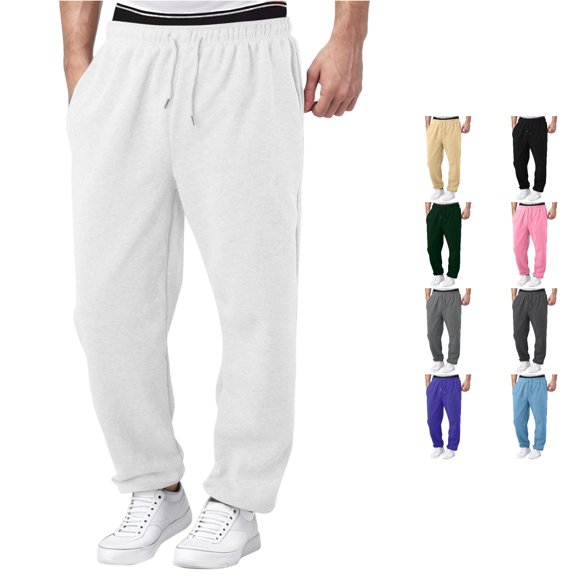 RMGVDSD Sweatpants for Girls Boys Casual Jogger Pants Kids Sweatpants Loose Fit Elastic Waist Athletic Pants Comfortable Back to School Pants 9-10 Years