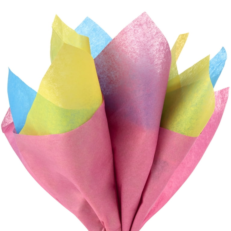 10pcs 50*60cm DIY Tissue Paper Multicolor Handmade Flower Gift