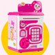 thumbnail image 3 of Voice Piggy Bank with Password and Fingerprint, Portable Saving Box for Kids, Ideal for Home and Travel, Pink, 3 of 4