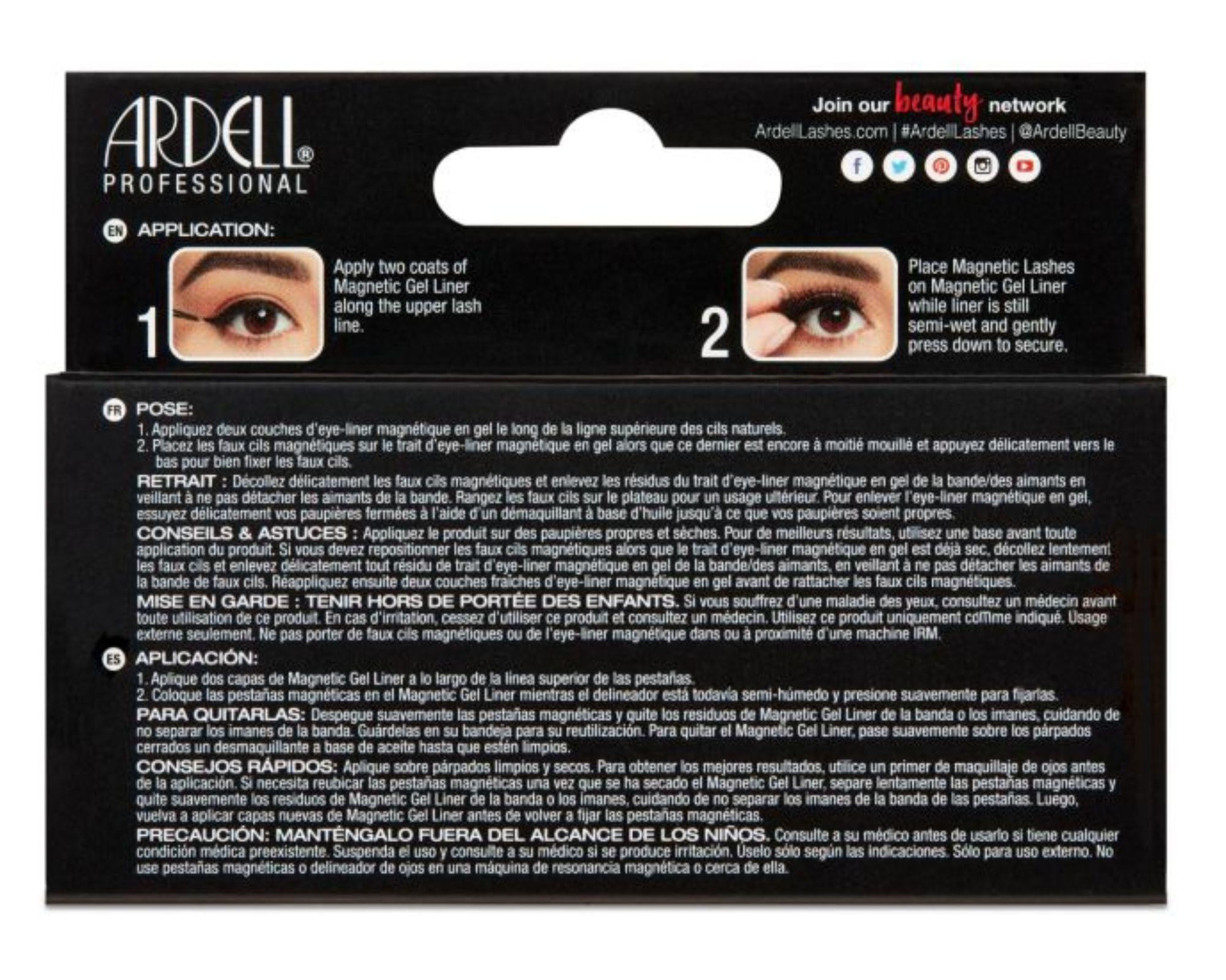 Ardell False Eyelashes Magnetic - Style #113 ( Pack of 4 )