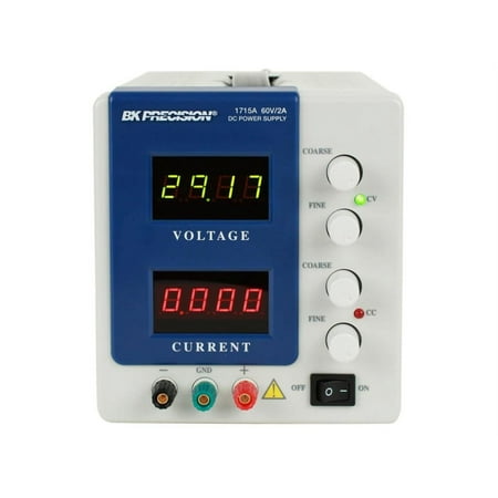 B&k Precision Power Supply,0-60Vdc,0-2 A,Digit Display 1715A