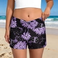 thumbnail image 2 of Swim Shorts Women Bikini Tankini Swimsuit Briefs Shorts Bathing Suit Women Summer Fashion Clothing 2026 Purple XL, 2 of 4