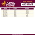 thumbnail image 2 of Metrix Premium Chassis Parts - Front Left Outer Tie Rod End Fits 18-21 Lexus NX300, 15-17 NX200t, 15-21 NX300h, 10-12 HS250h, 11-16 Scion tC, 16-20 Toyota Mirai, 06-18 RAV4, ES800054, Made in Europe, 2 of 6