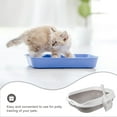 thumbnail image 6 of PAMINGONO Sifting Litter Litter Box Low Entry Durable Construction 1 Set, 6 of 7