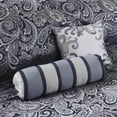 thumbnail image 4 of Madison Park King Size 12 Piece Comforter Set with Cotton Bed Sheets Navy,Bed in a Bag,All Season Bed Set,Cozy and Lightweight, 4 of 10