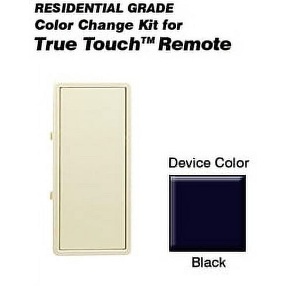 Leviton TTKTR-E, Color Change Kit for True Touch Remote Dimmer, Black