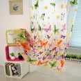 thumbnail image 3 of Living Room Window Curtain Washable Floral Voile Drape Butterfly Sheer Curtain, 3 of 10