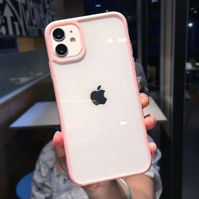 Color Transparent Shockproof Phone Case For iPhone 15 14 13 12 Mini 11 Pro Max XR X XS Max 6 6s 7 8 Plus SE Soft Back Cover Case