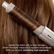 Shark FlexStyle Air Styling & Drying System, Hair Dryer & Multi-Styler, Curlers & Brushes, HD430 Stone