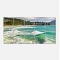 thumbnail image 2 of Plage Tropicale Exotique Eaux Bleues - Uvre d'Art sur Toile, 2 of 3