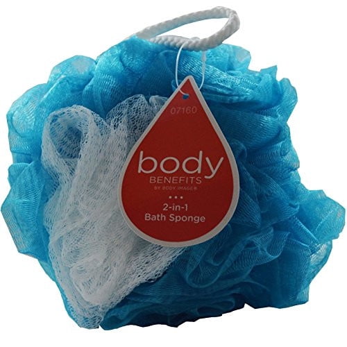Body Benefits, 2in1 Bath Sponge, 1 Sponge
