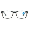thumbnail image 3 of Blue Light Blocking Reading Glasses 2.00 for Men and Women Spring Hinge Presbyopic Glasses Plastic Square Readers +2.00, 3 of 5