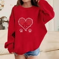 thumbnail image 4 of Aofany Toddler Boys Girls Sweatshirts Long Sleeve Pullover Crewneck Tops Valentine's Day Printed Shirts for Kids, Size 1T-13T, 4 of 5