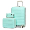 thumbnail image 1 of Maleta de mano aprobada por Joyway Airline con cierre TSA de 20 pulgadas, 1 of 8