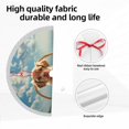 thumbnail image 7 of Christmas Tree Skirt, Adorable Puppy Basket Christmas Tree Decorations Indoor, Tree Skirts Mat With Tassel Trim for Halloween New Year Holiday Christmas Party Decor 36 Inches, 7 of 7