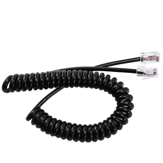 Cable de micrófono yuxing de 8 pines Para altavoz de radio móvil Icom HM-98 HM-133 negro