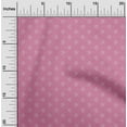 thumbnail image 2 of oneOone Polyester Spandex Rose Tissu Rétro Minimal Fer Matériel de Couture Tissu Imprimé par la Cour 56 Pouces de Large, 2 of 5