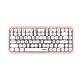 thumbnail image 1 of Ajazz 308i Wireless BT Keyboard 84 Keys Wireless Office Keyboard with 10m Wireless Transmission Distance Round Punk Keycap Pink, 1 of 6