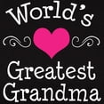thumbnail image 3 of CafePress - World's Greatest Grandma Women's Classic T Shirt - Women's Traditional Fit Dark T-Shirt, 3 of 4