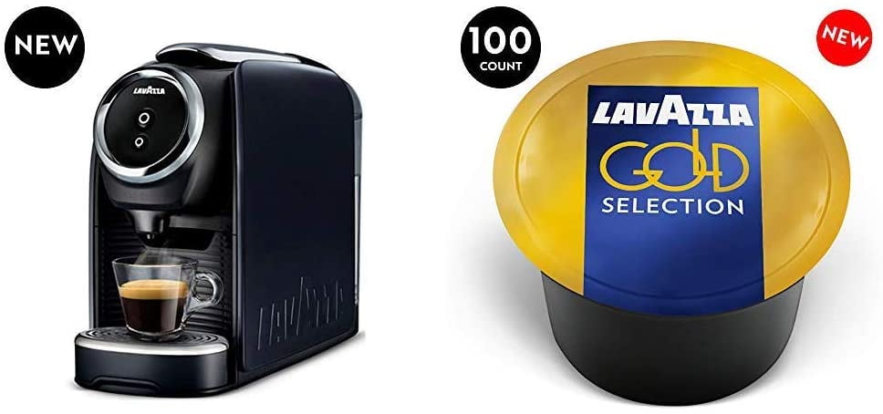 Lavazza Blue Classy Mini Single Serve Espresso Coffee Machine Lb 300 With Gold Selection Coffee Capsules Pack Of 100 Walmart Com Walmart Com
