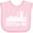 AD-Pink, variant on Inktastic Seattle Skyline Grunge Boys or Girls Baby Bib
