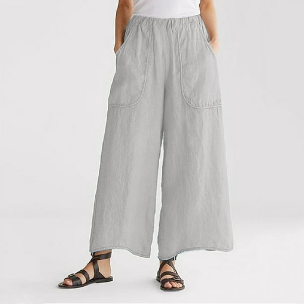 MIARHB - Tailored Women's Fashionable Baggy Wide-Legged Casual Pants ...