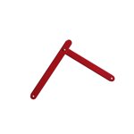 2Pcs Aluminum Step Ladder Hinge Tie Rod for Folding Step Herringbone Ladder 34cm