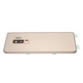 thumbnail image 2 of Carcasa de la puerta trasera del teléfono cinta preinstalada impermeable tamaño preciso cubierta trasera de cristal de la batería con lente de cámara para S9 + Plus G965, 2 of 8