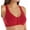 RED, variant on Comfy Front Closure Comfort Bra