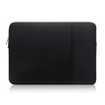 thumbnail image 1 of Home Computer Notebook Liner Bag Upgrade Suede 11/13/14/15/15.6 Inch Waterproof Polyester Fiber Vertical Protective Cover Bag With Pocket, 1 of 12