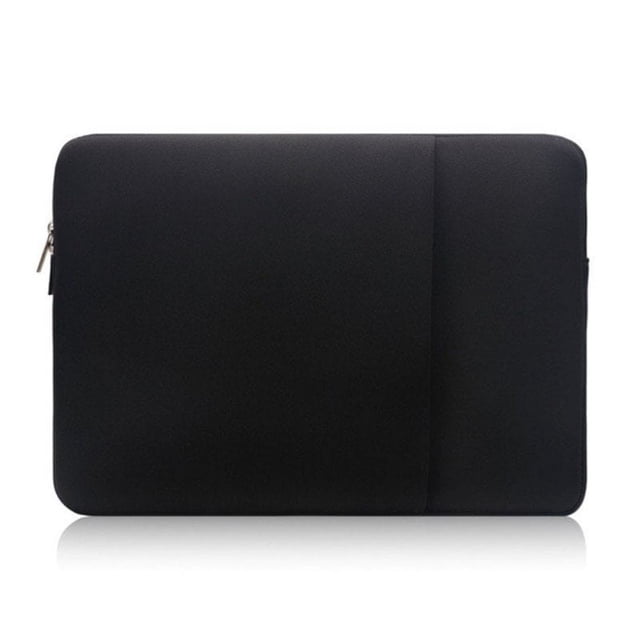 Home Computer Notebook Liner Bag Upgrade Suede 11/13/14/15/15.6 Inch Waterproof Polyester Fiber Vertical Protective Cover Bag With Pocket