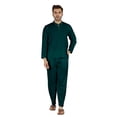 thumbnail image 1 of Inkmeso SolidNightwearSet For Men's Short Sleeve Pjs Loungewear Sets Soft Cotton Designer Sleepwear, 1 of 7