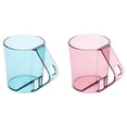 thumbnail image 5 of DEEPCRAFF Kids Rinse Cup for Brushing Teeth 2Pcs Round Cup Mouth Simple Shape Plastic Blue, 5 of 8