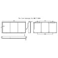 thumbnail image 2 of Modern Mirrors Cassini III LED Lighted Bathroom Cabinet Vanity Mirror and Compartment Storage with 4 Adjustable Glass Shelves, 2 of 6